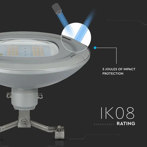 V-TAC utcai LED lámpa, térvilágító ledes lámpatest 100W természetes fehér - SKU 545