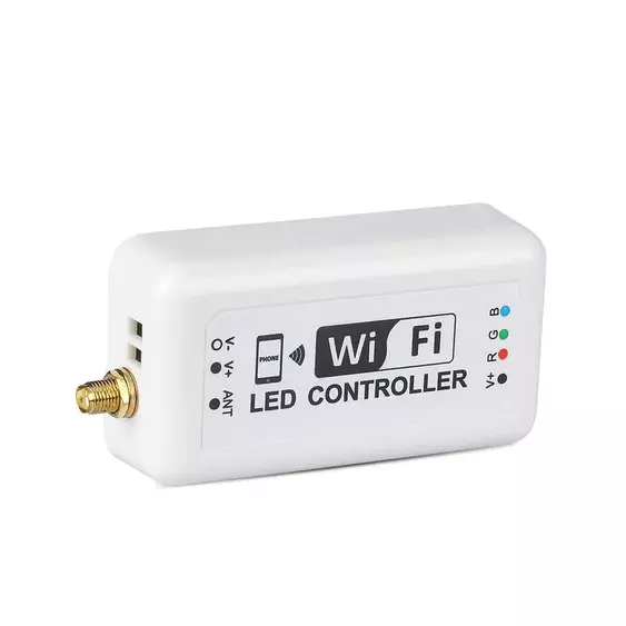 V-TAC WiFi RGB LED szalag vezérlő - SKU 3322