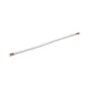 V-TAC 2 pólusú PVC kábel, 50cm, 0.5mm2, henger alakú egyszínű LED neon flexhez - SKU 6877